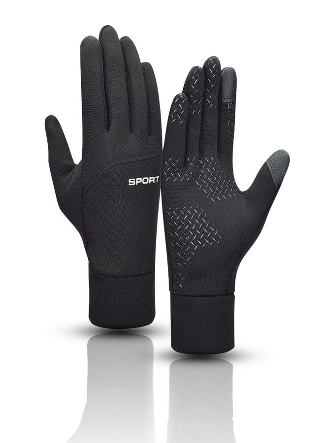 Lorpect Winter Gloves for Men Women Touch Screen Gloves Cold Weather Warm Driving Running Gloves - Image 1